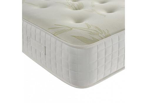 4ft6 Visco Aloe Vera Pocket Spring & Visco Elastic Memory Foam Divan Bed Set 2